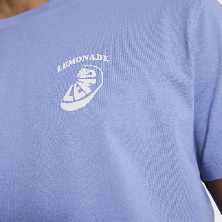 Printed tee "Bill" Blue